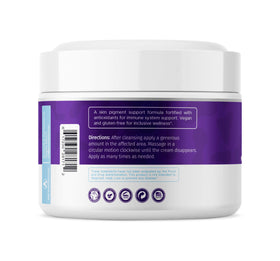 AURA VITAMINS dermatologist-formulation seal emphasizing gentle, non-irritating promise