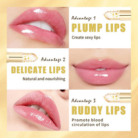 Aurelia Lipstick on forearm swatch showing pH color change and natural personalization