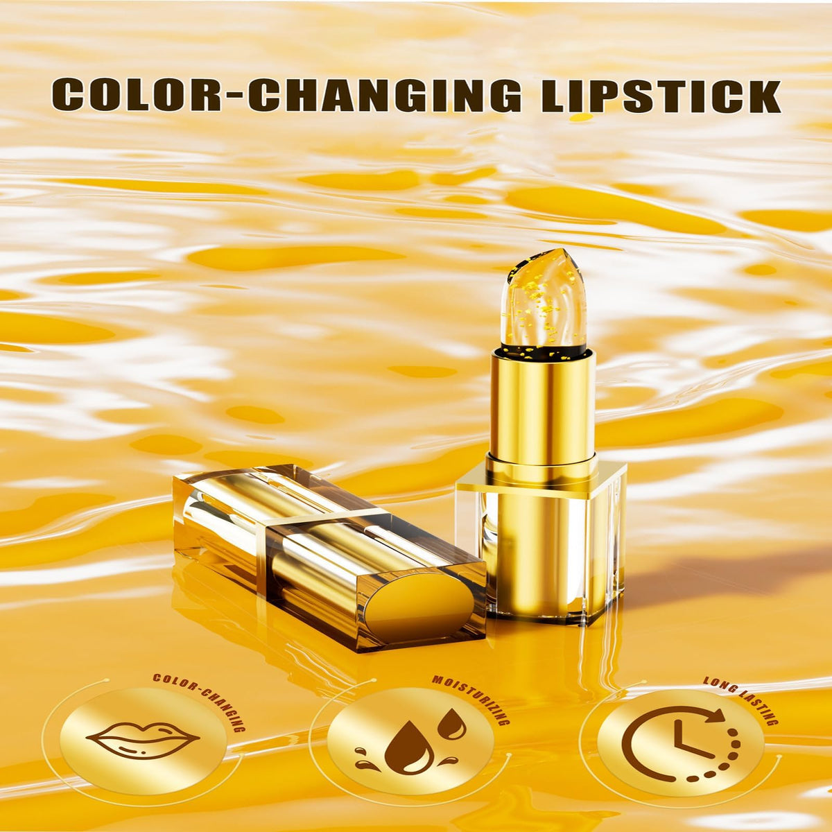 Aurelia Lipstick open bullet detail showing smooth tip for precise application