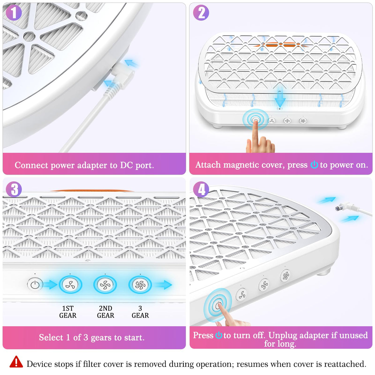 AURELLE retail packaging and included accessories ready for salon or home use