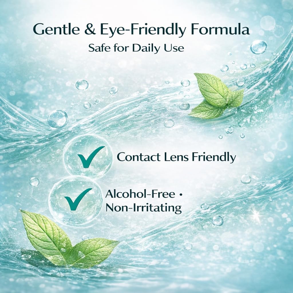 Hand-held Aureph VisionPure bottle showing portable design for on-the-go comfort
