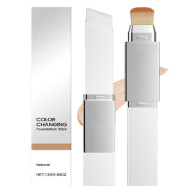 Auriscope front packaging showing compact dual-ended stick for on-the-go convenience