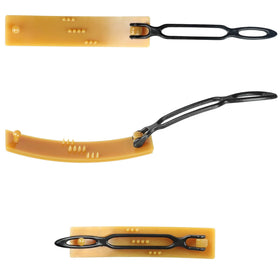 AURORA PIN in use half-up style illustrating secure hold