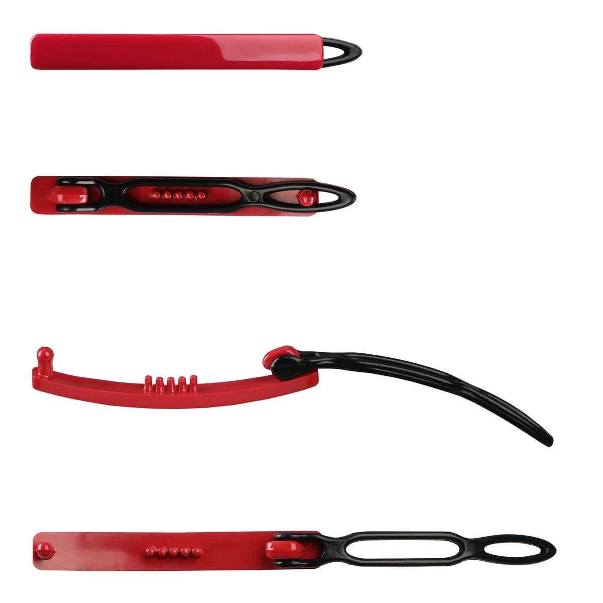 AURORA PIN size comparison beside ruler showing 2.2-inch scale for reliable section hold