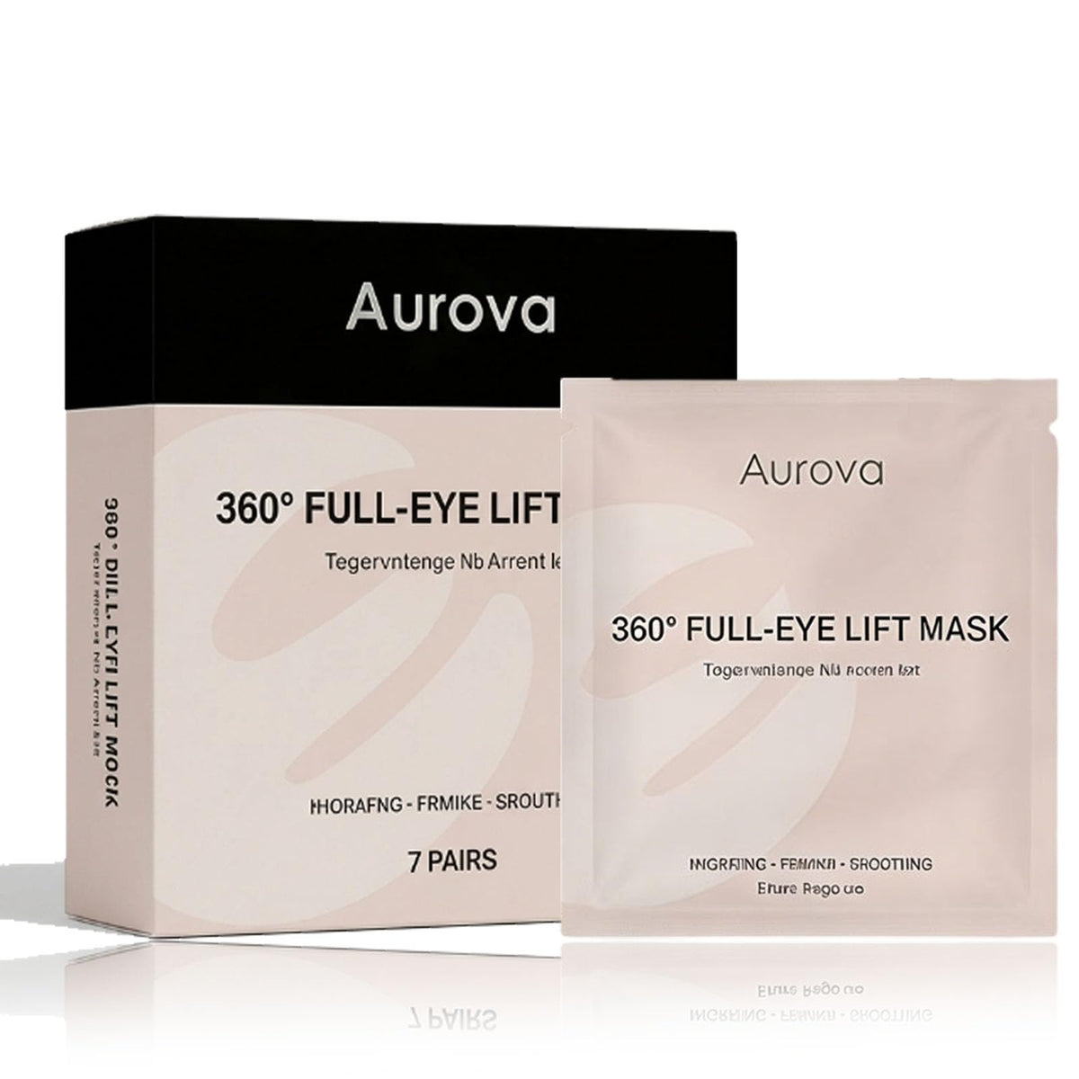 Aurova front packaging showing full set and benefits