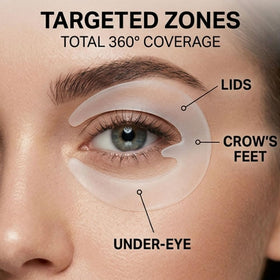 Aurova ingredients tray with collagen and vitamin C visible benefits