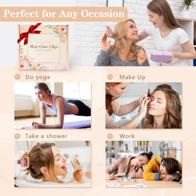 Auseibeely clip in morning routine setting conveying easy convenience