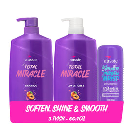 Aussie front packaging showing full bundle and benefits
