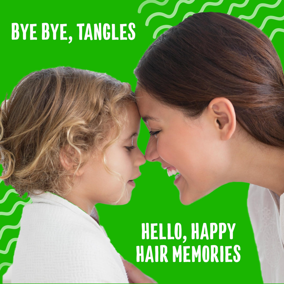 Aussie kids conditioner bottle detail showing creamy texture and smoothing benefit