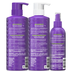 Aussie kids ingredient label closeup showing paraben- and sulfate-free claim