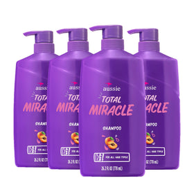 Aussie front packaging showing bottle and product benefits for easy shopping