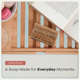 Australian Botanical Soap shea and cocoa butter visual showing moisturizing benefit