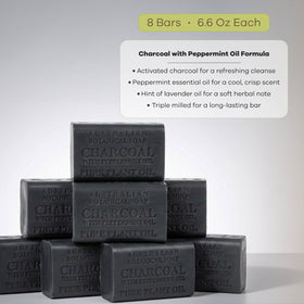 Australian Botanical side label view showing ingredients and usage benefits