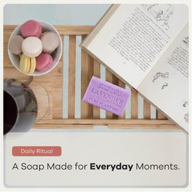 Australian Botanical Soap in bathroom lifestyle setting highlighting everyday use