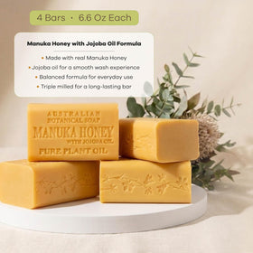 Australian Botanical Soap close-up of creamy lather and texture benefit