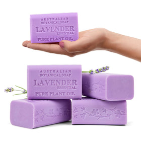 Australian Botanical Soap front packaging showing product and benefits