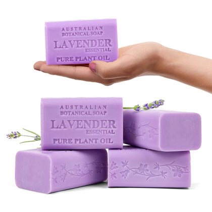 Australian Botanical Soap front packaging showing product and benefits