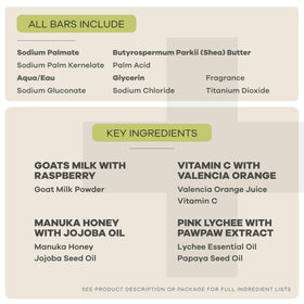 Australian Botanical Soap bar held in hand illustrating 6.6 oz extra-large size benefit