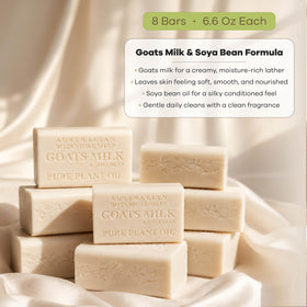 Australian Botanical Soap close-up texture highlighting dense triple-milled bar