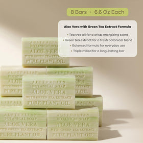 Australian Botanical Soap lather detail demonstrating rich bubbly foam for efficient cleansing