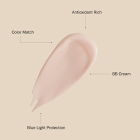 Australian Gold before and after on fair to light skin showing subtle evening effect