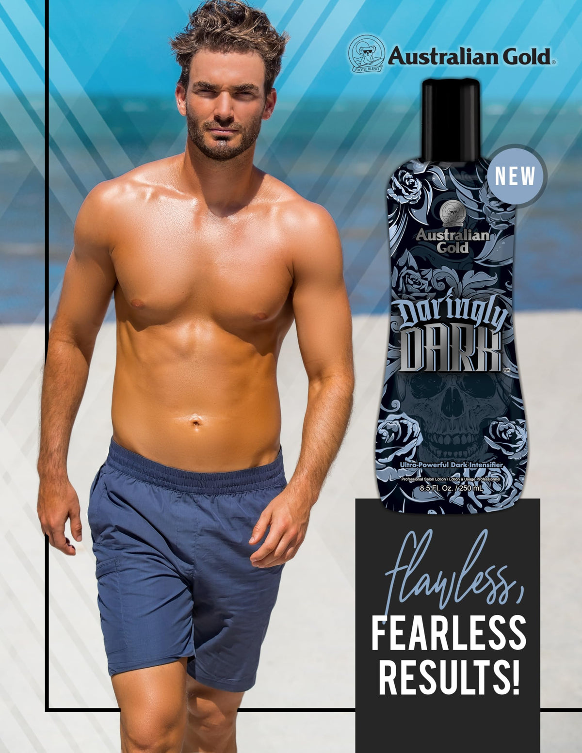 Australian Gold lotion texture close-up showing silky smooth formula for easy spreading