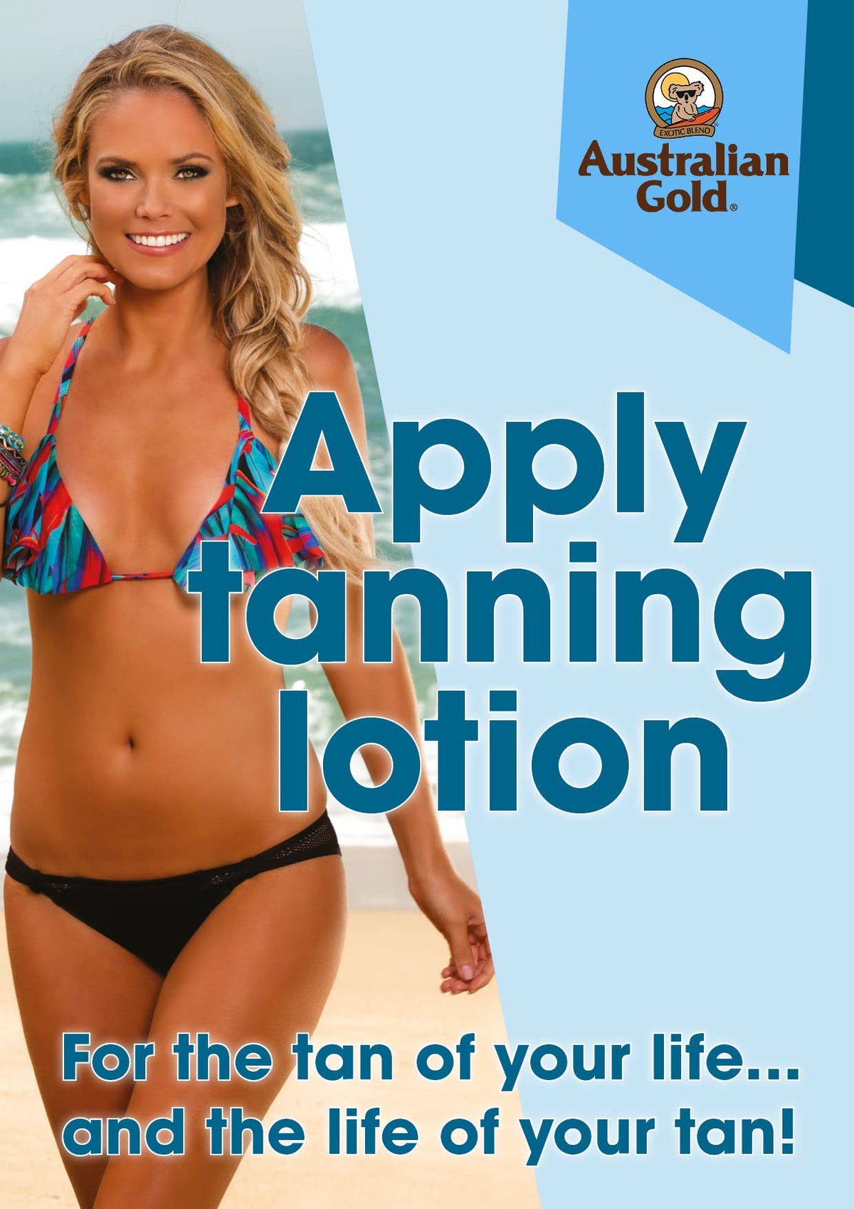 Australian Gold applied to hand demonstrating hydration and smooth finish