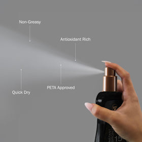 Australian Gold spray nozzle close-up for precise, controlled application and convenience