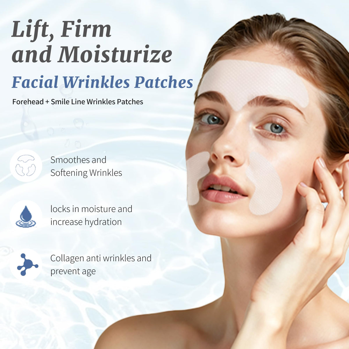 Auteek before and after comparison illustrating smoother-looking skin after use