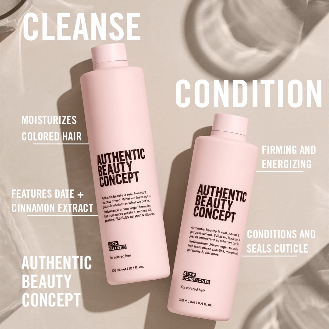 Authentic Beauty Concept open cap and creamy texture highlighting lightweight hydration benefit