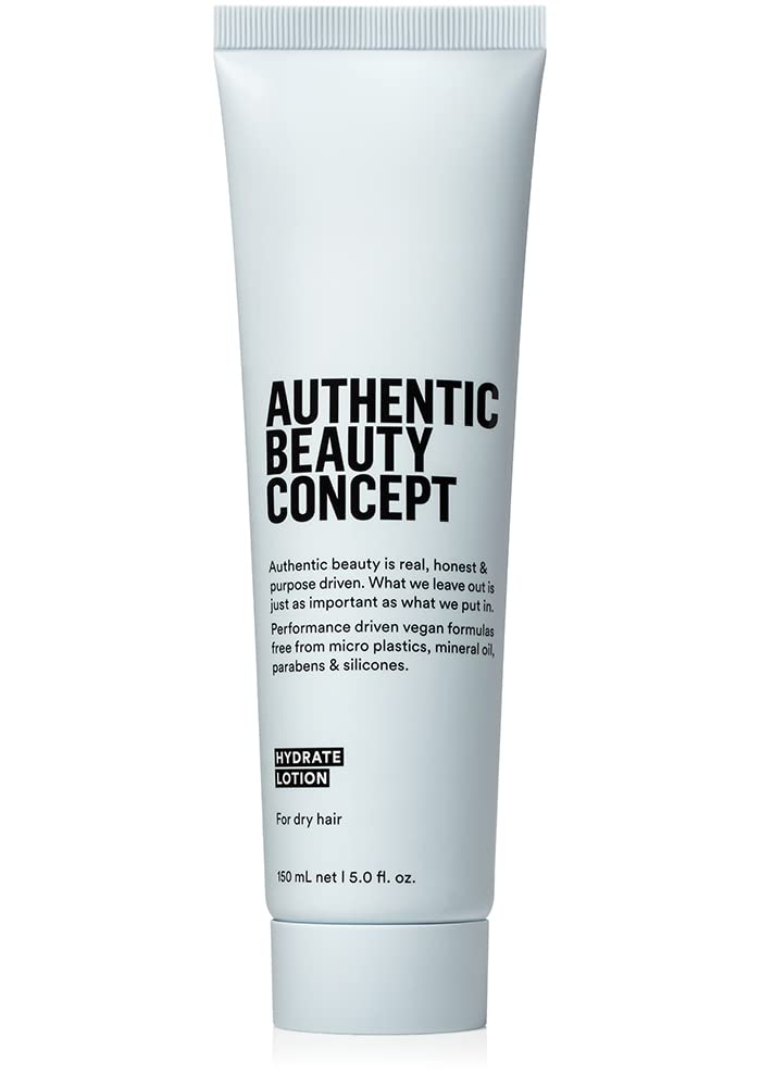 Authentic Beauty Concept front packaging showing product and size benefit