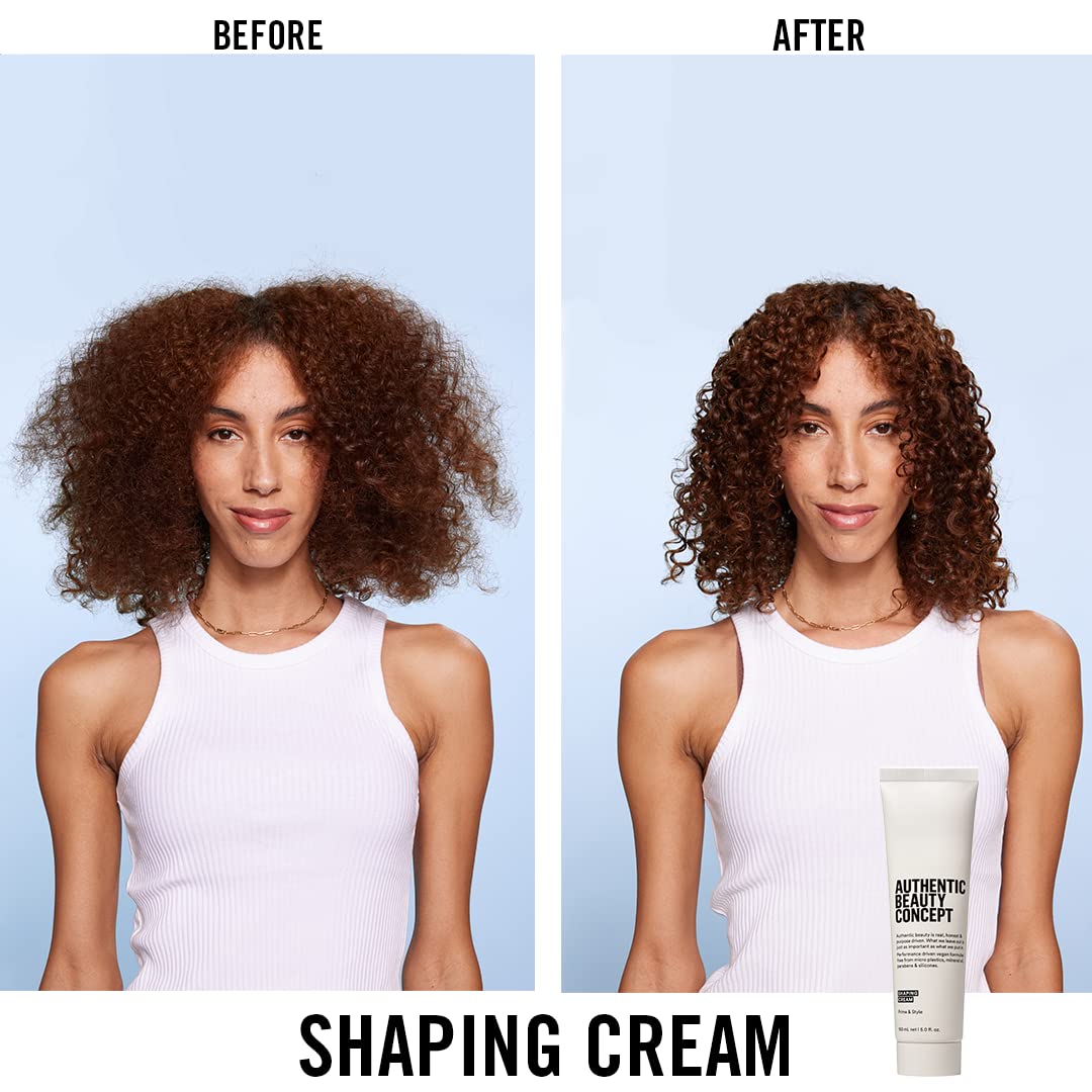 Authentic Beauty Concept applying cream in hands for even distribution benefit