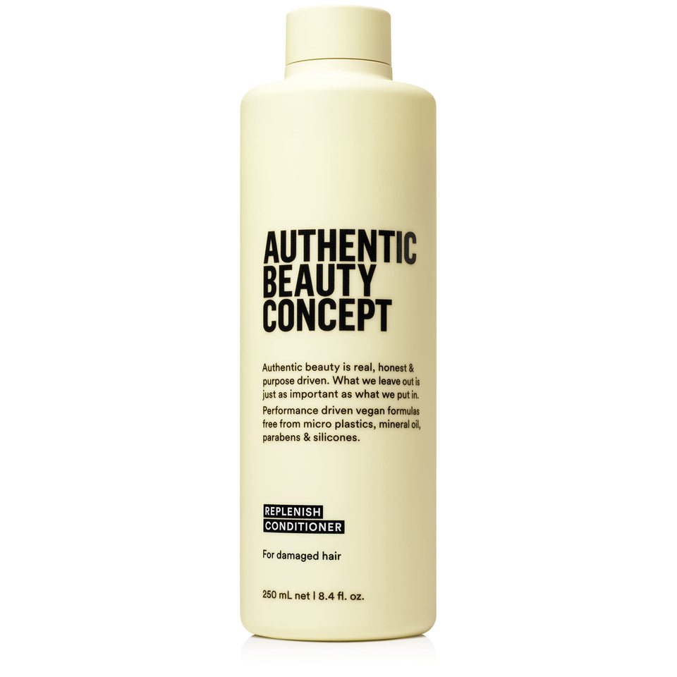 Authentic Beauty Concept front packaging showing product and benefit