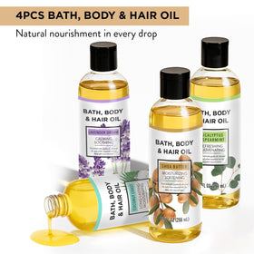 Autumn Shower bottle closeup label highlighting scent and clear product info