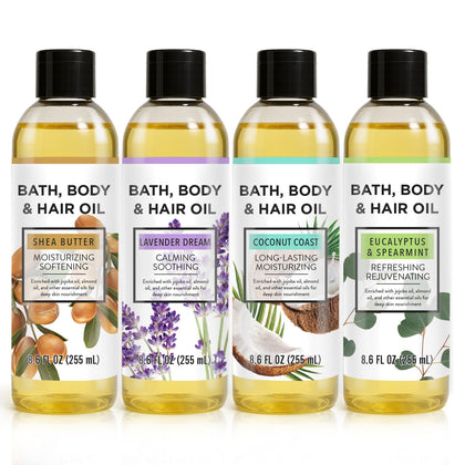 Autumn Shower front packaging showing four scents and gift-ready box benefits