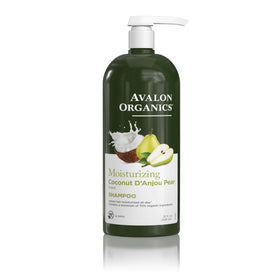 Avalon Organics front packaging showing bottle and natural benefits