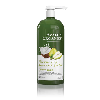 Avalon Organics front packaging showing product and benefits