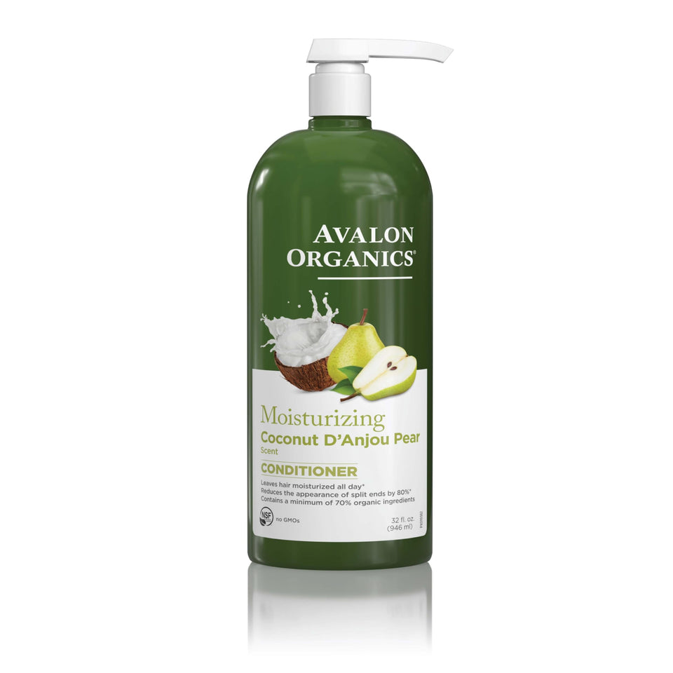 Avalon Organics front packaging showing product and benefits