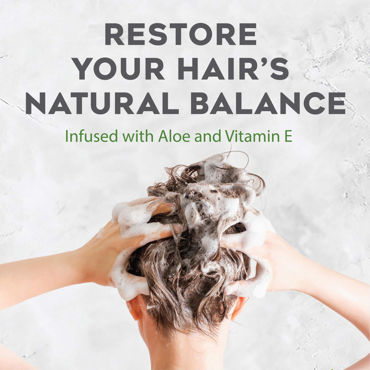 Avalon Organics on bathroom shelf styled for a clean lifestyle aesthetic