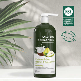 Avalon Organics creamy lather texture demonstrating gentle cleansing