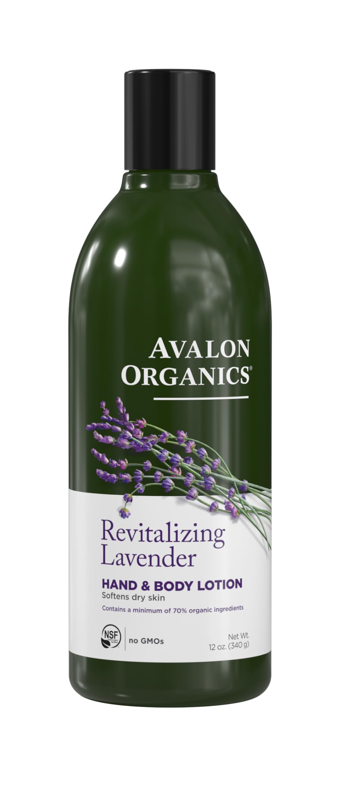 Avalon Organics front packaging showing label and organic certification benefits