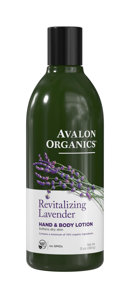 Avalon Organics front packaging showing label and organic certification benefits