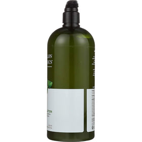 Avalon Organics ingredients label closeup highlighting organic botanical benefits