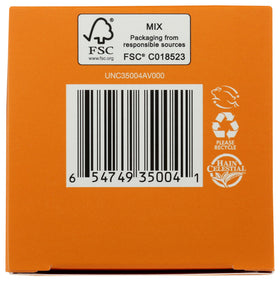 Avalon Organics packaging with Leaping Bunny and organic icons showing ethical standards