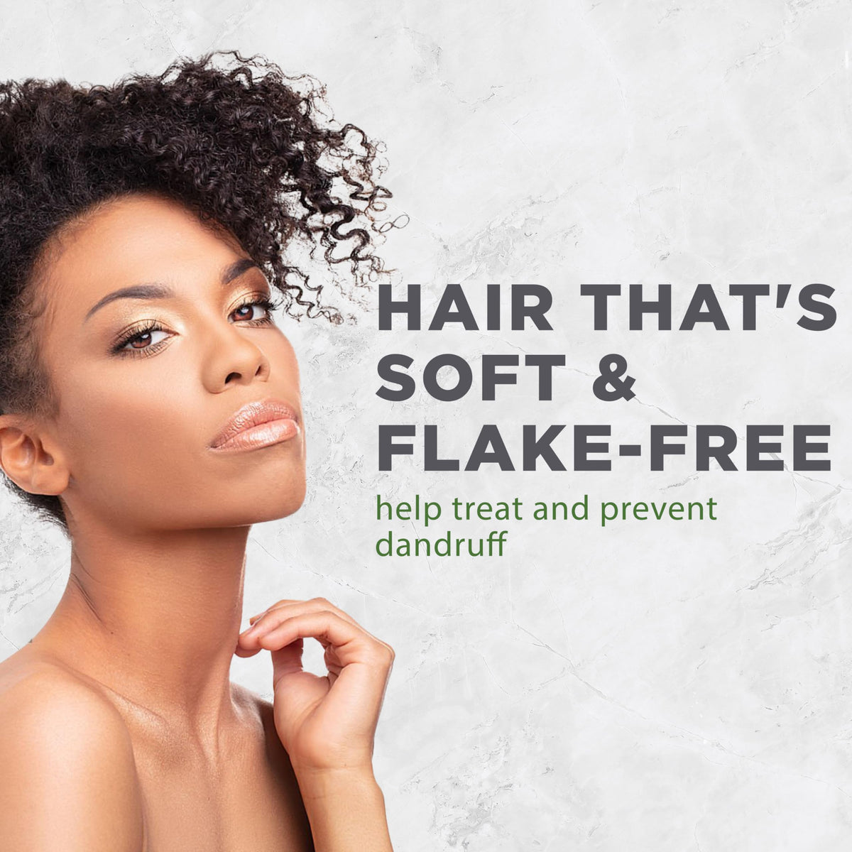 Avalon Organics close-up of salicylic acid ingredient helping reduce flakes