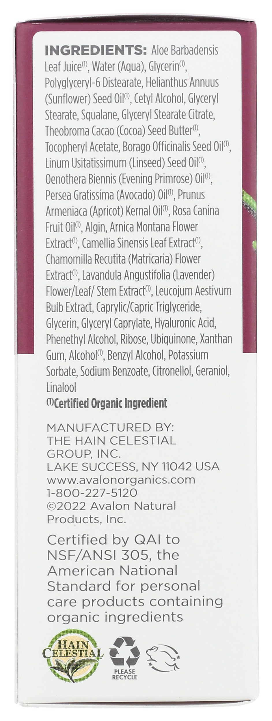 Avalon Organics bottle next to coin showing compact 0.55 oz size