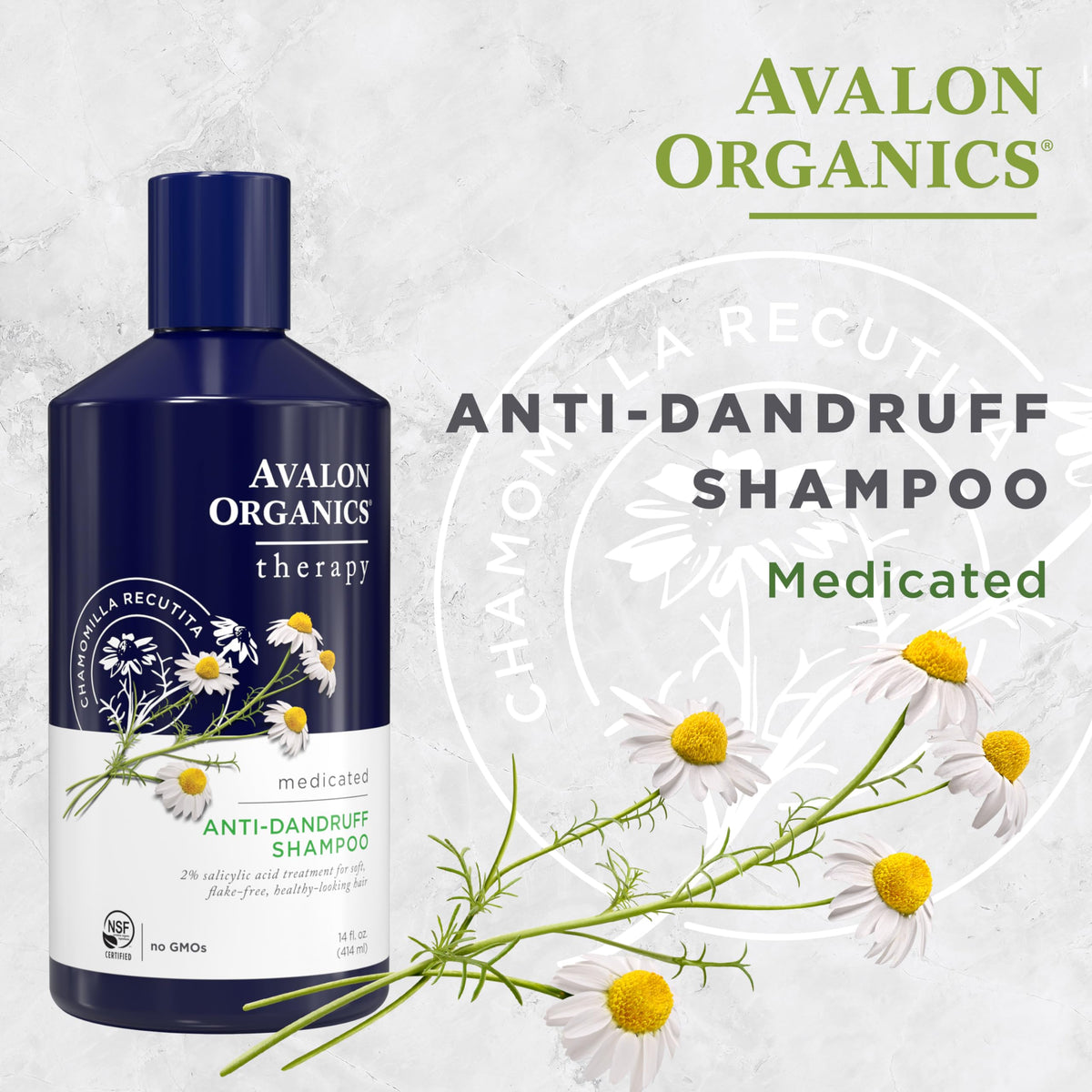Avalon Organics label and pump detail highlighting ingredient information