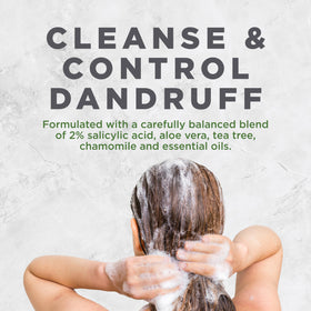 Avalon Organics shampoo texture and lather demonstrating gentle cleansing