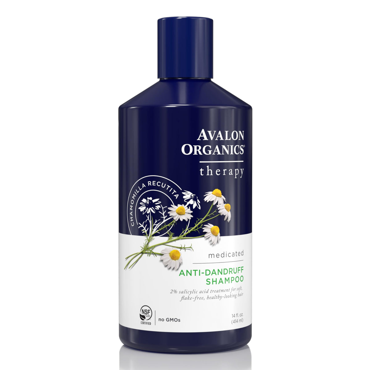 Avalon Organics front packaging showing product name and size benefits