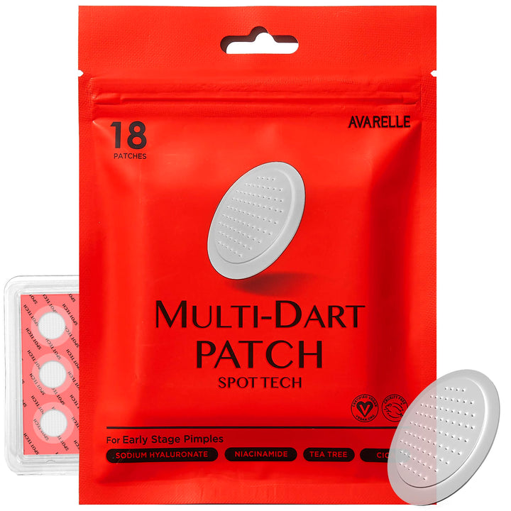 AVARELLE front packaging showing product name and count, clear benefit in travel-ready box